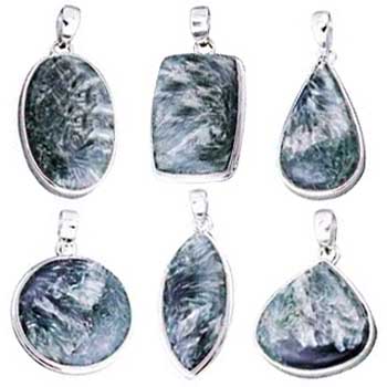 Unique Gemstone Jewelry Handmade 925 Silver Pendants Bulk Lot Supplier