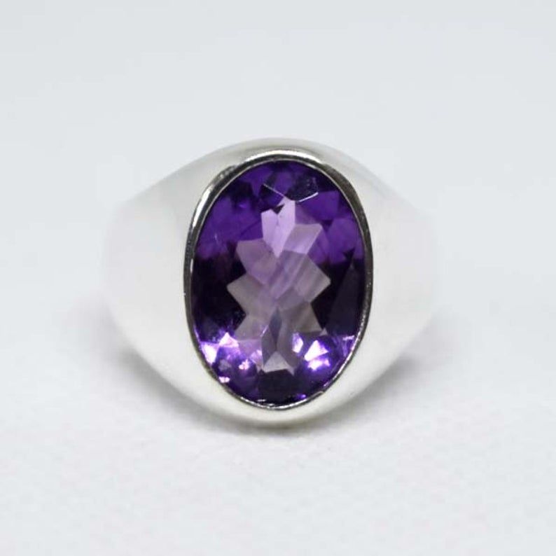 Artisan Crafted by Robert Manse Cultured Pearl & Amethyst Ring, SS - QVC.com